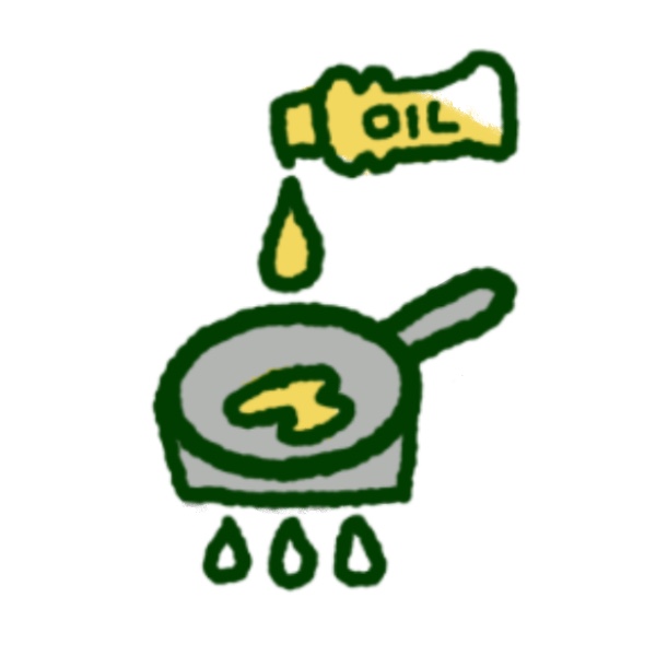 ⑦油を使った料理は1日に2回以下