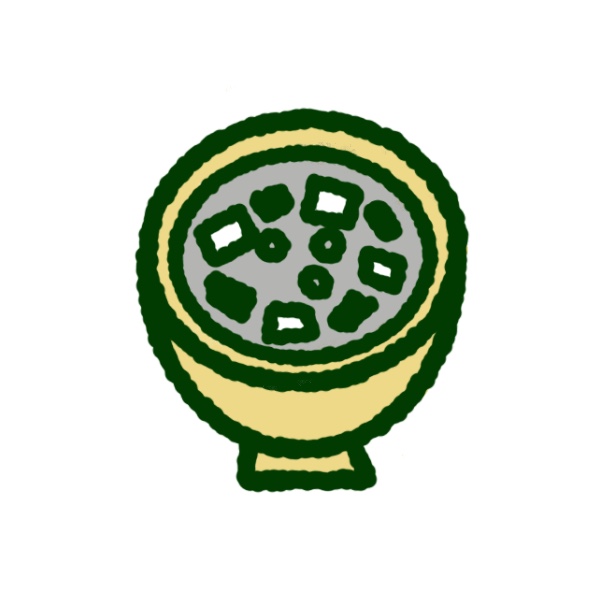 ⑨みそ汁は控えめに